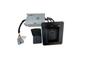 ST-VI400-12 400 W 12 V pure sine-wave vehicle inverter with sealed IP65 die-cast body