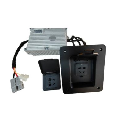 ST-VI400-12 400 W 12 V pure sine-wave vehicle inverter with sealed IP65 die-cast body